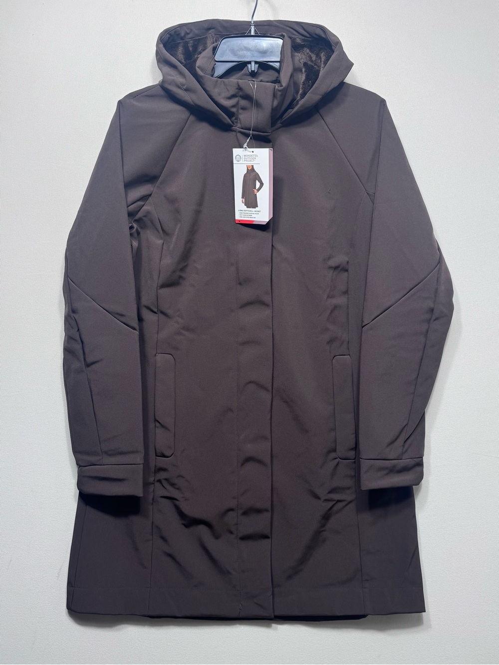 Mondetta Ladies Long Softshell Jacket nwt size medium